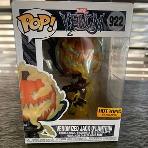 Funko Pop! Marvel Venomized Jack O'Lantern Hot Topic Exclusive